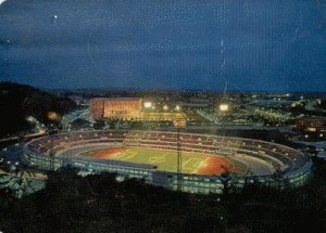 Olimpico in notturna
