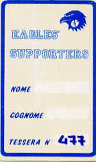 Retro tessera Eagles